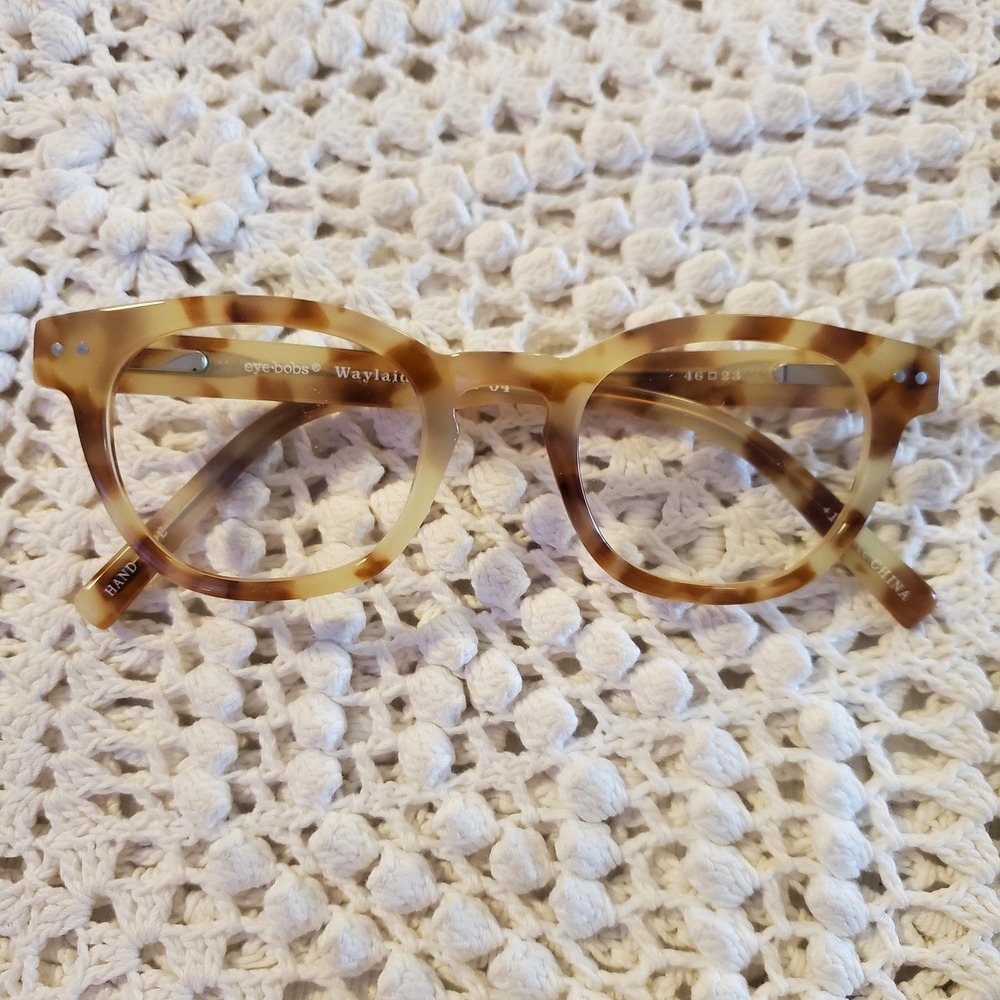 Eyebobs Waylaid Eyeglasses Readers Womens 46-23 Brown Tortoise +1.25 Frame
